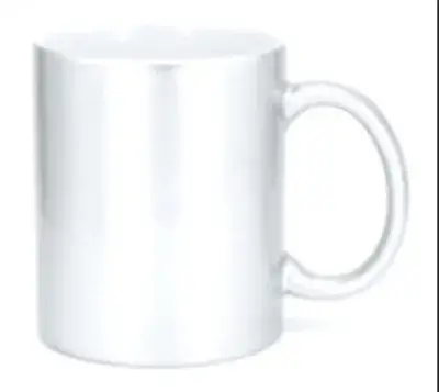 ספל לבן פנינה יוקרתי